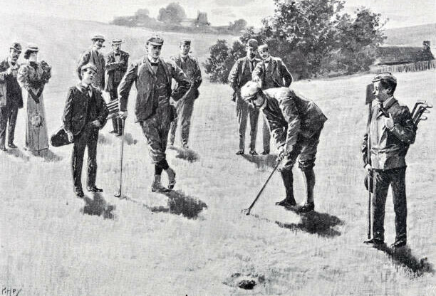 19th Century Golfers